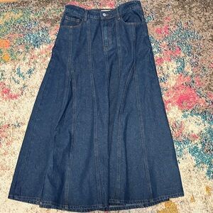 Jean Skirt